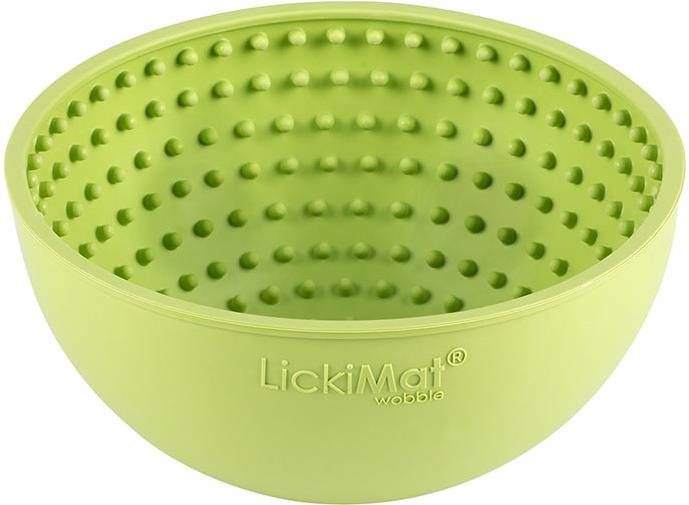LickiMat Lízacia miska Wobble Green