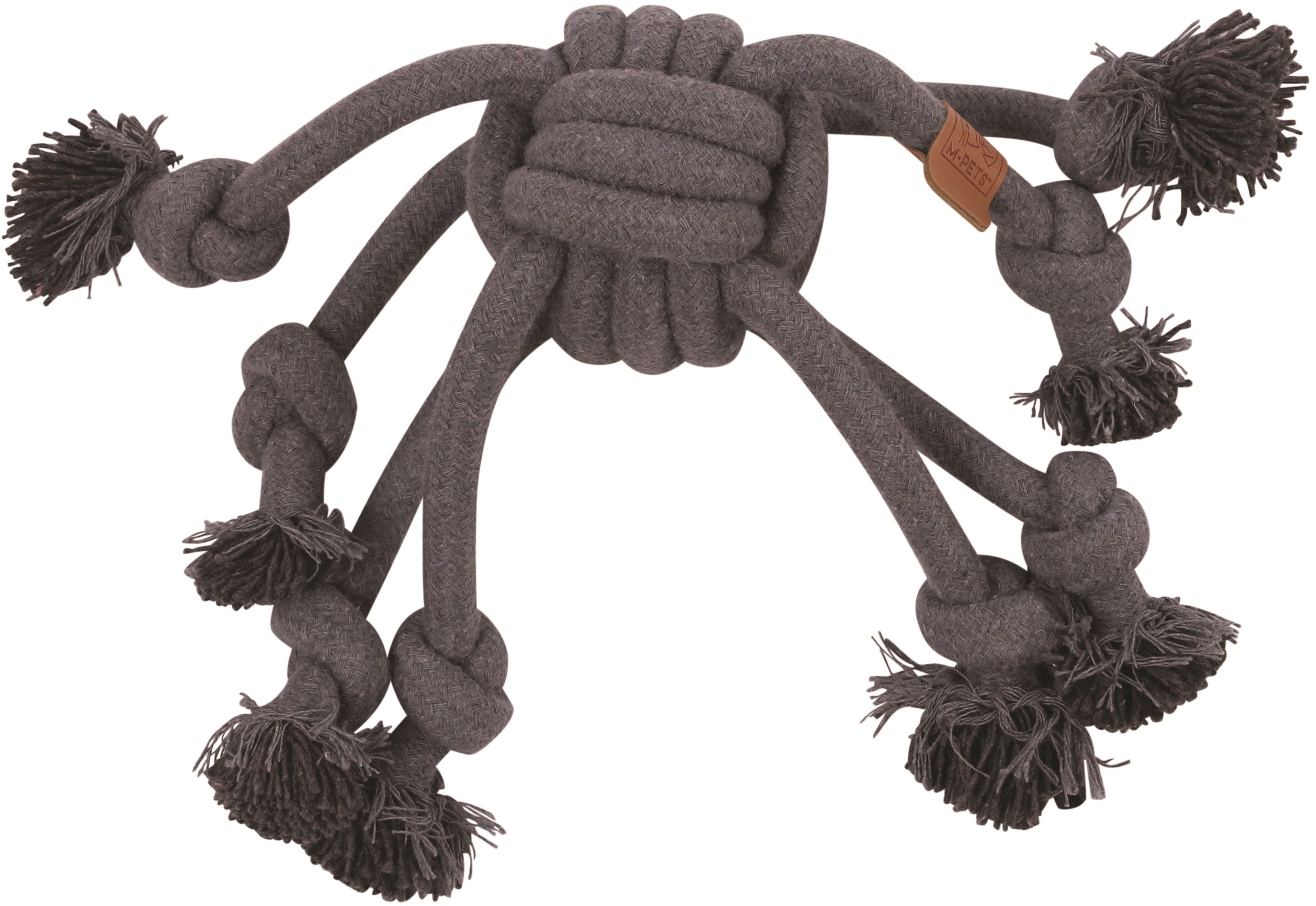 M-Pets COTO Pavúk preťahovací bavlnená hračka 38 cm