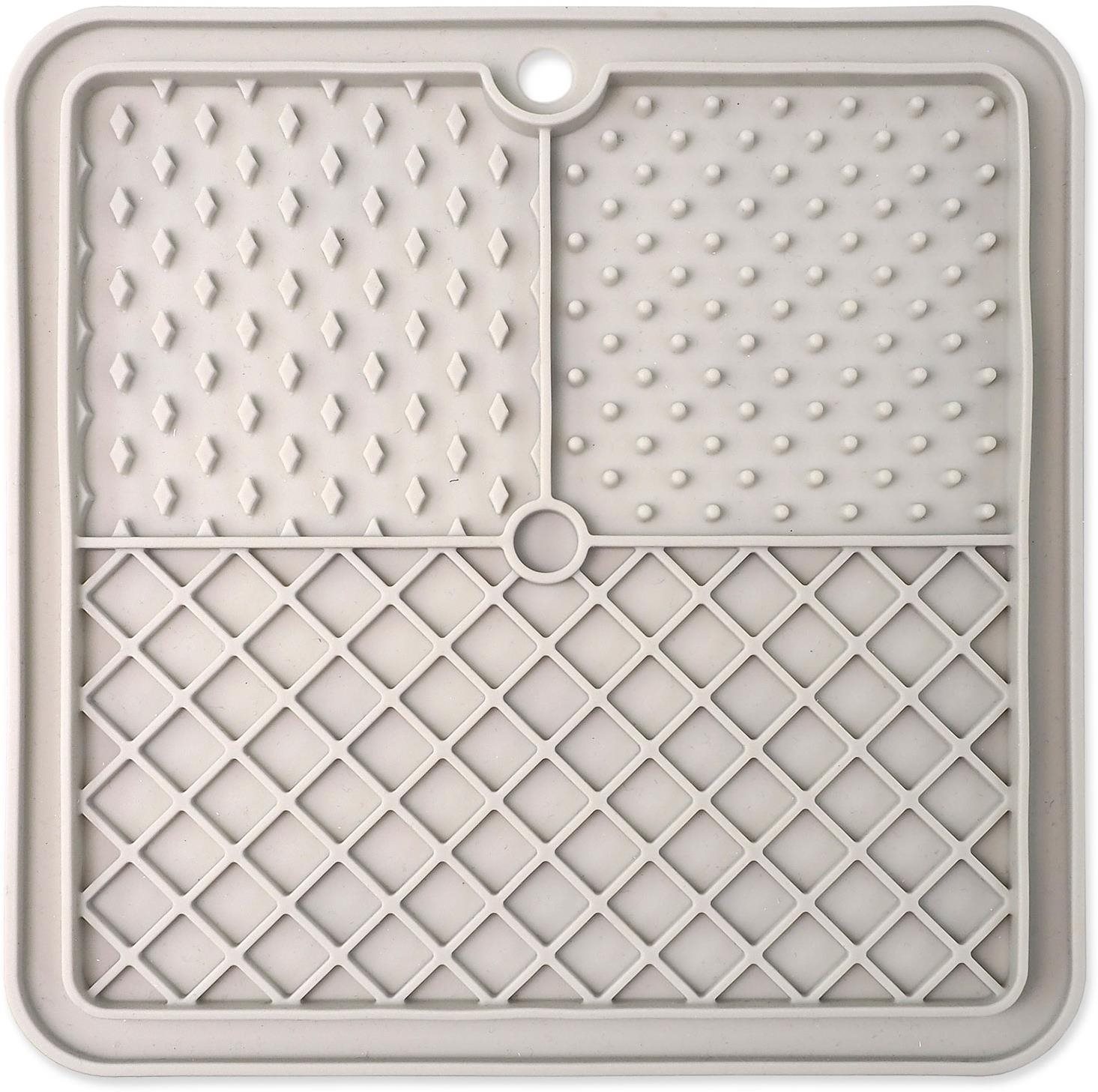 Epic Pet Lick & Snack štvorec svetlosivý 20 × 20 cm