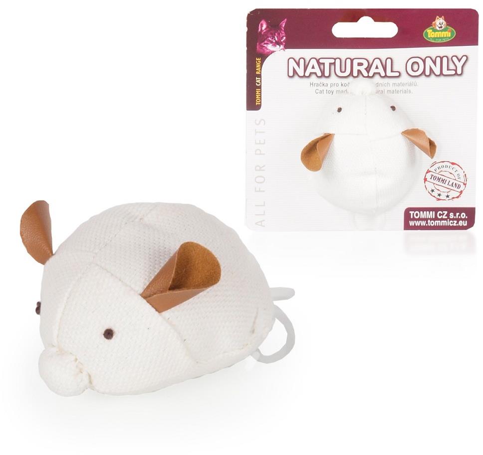 Tommi Natural Only Vibrujúca myška 7,5 cm