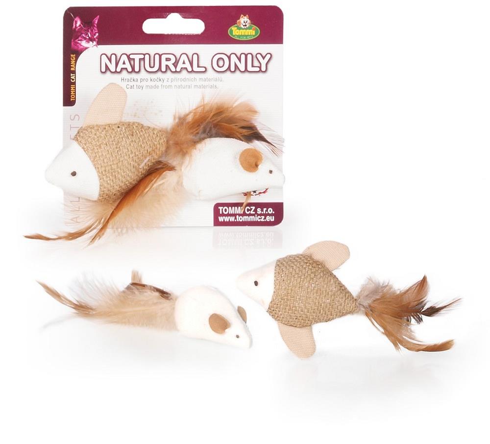 Tommi Natural Only Rybka a myška 4 cm