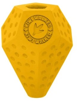 Kiwi Walker Gumová hračka s otvorom na maškrty Diaball Maxi 10 cm oranžová