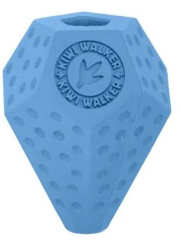 Kiwi Walker Gumová hračka s otvorom na maškrty Diaball Maxi 10 cm modrá