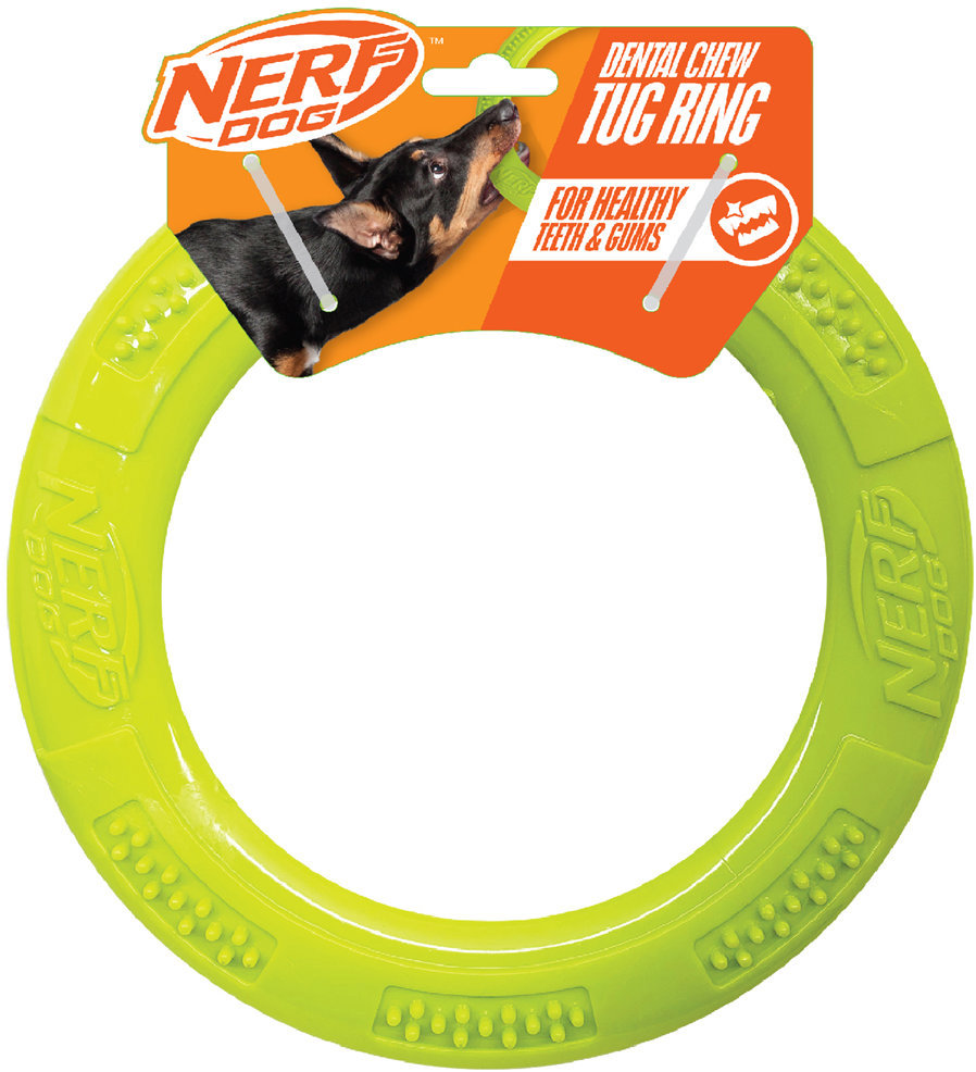 Nerf Dog Dentálne ťahadlo v tvare kruhu 23 cm