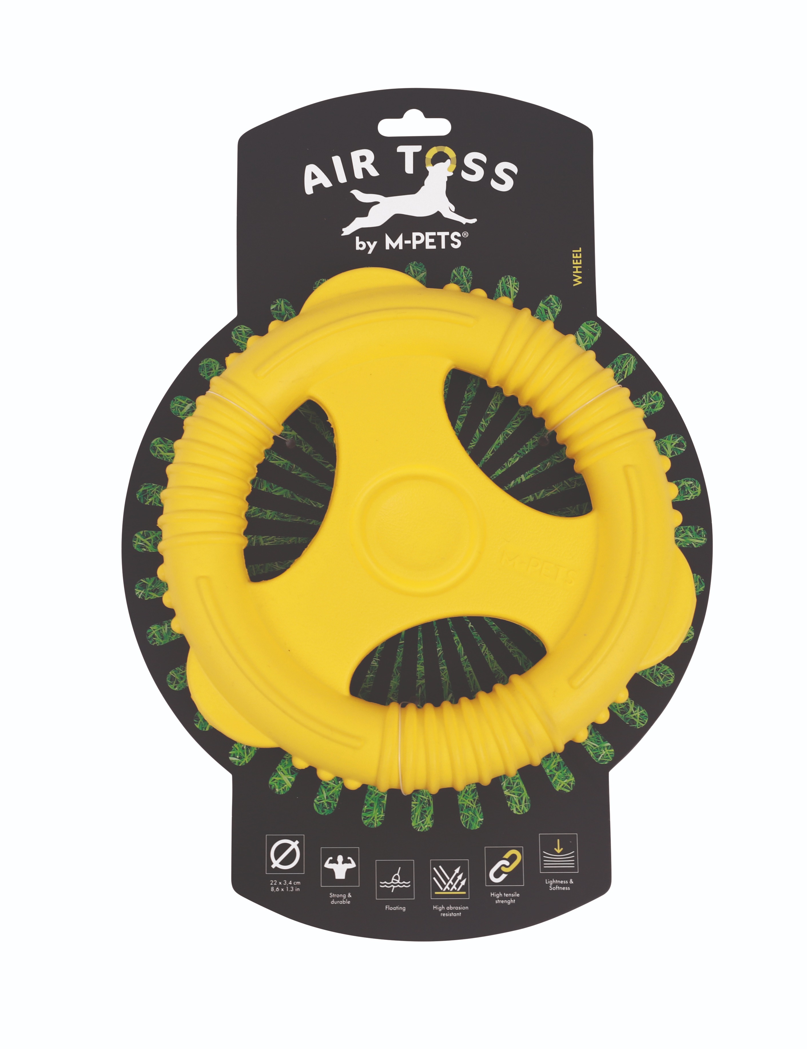M-Pets AIR TOSS Plávajúca aportovacia hračka – koleso