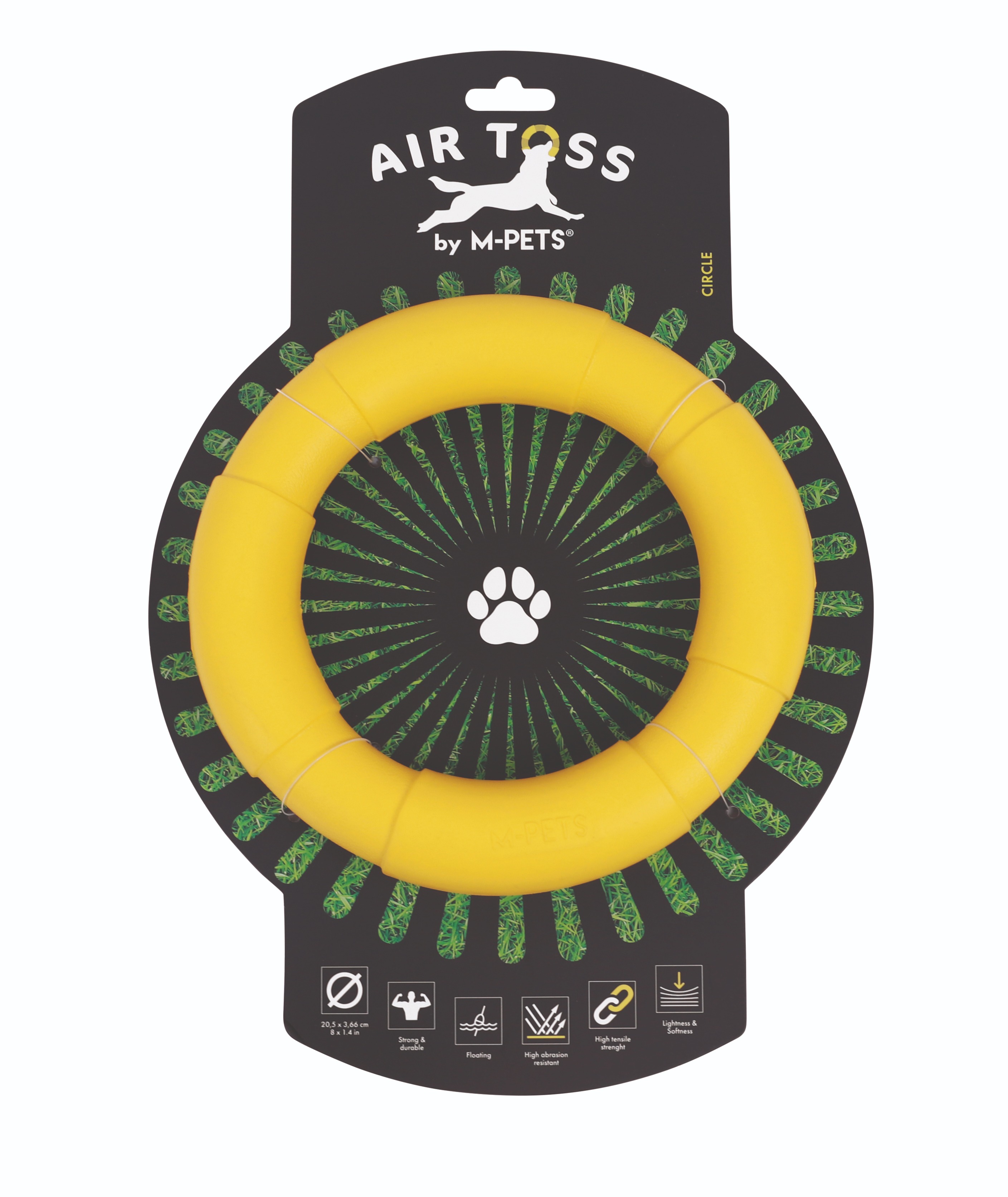 M-Pets AIR TOSS Plávajúca aportovacia hračka – kruh