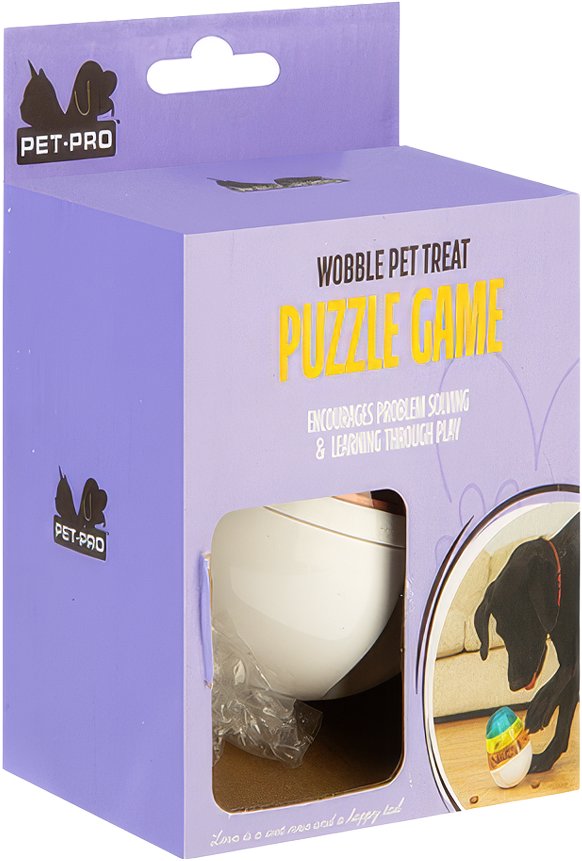Pet Pro Kývací hlavolam pre psov na maškrty, 12 cm