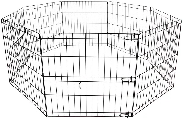 M-Pets Ohrádka na šteňatá a malé zvieratá 8 × 76 × 61 cm