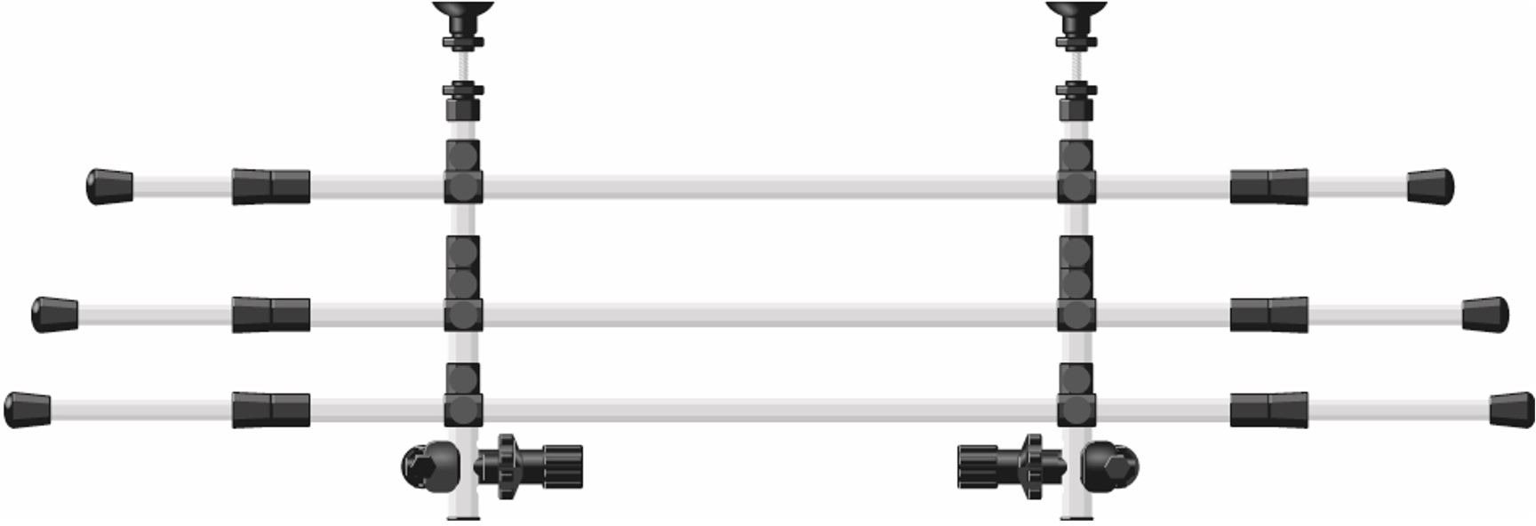 Trixie Mreža do batožinového priestoru 3 diely 96 – 163 cm/34 – 48 cm