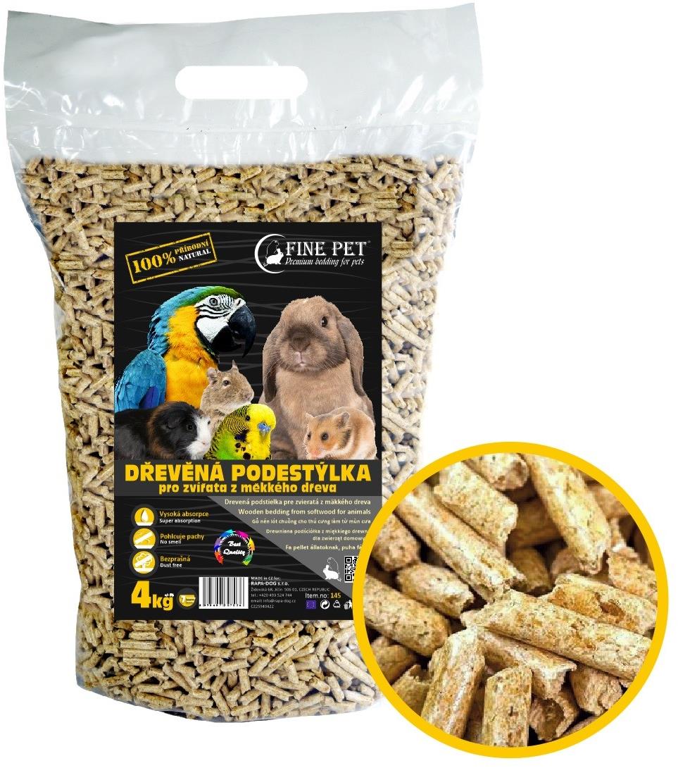 Fine Pet Drevená podstielka 7 l / 4 kg