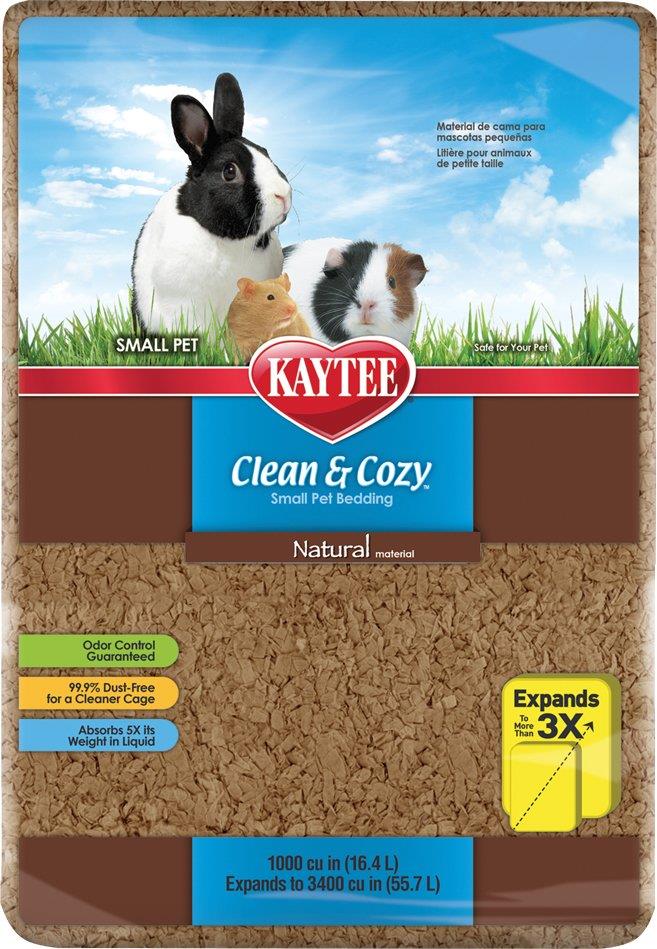Kaytee clean & cozy natural podstielka 49,2 l