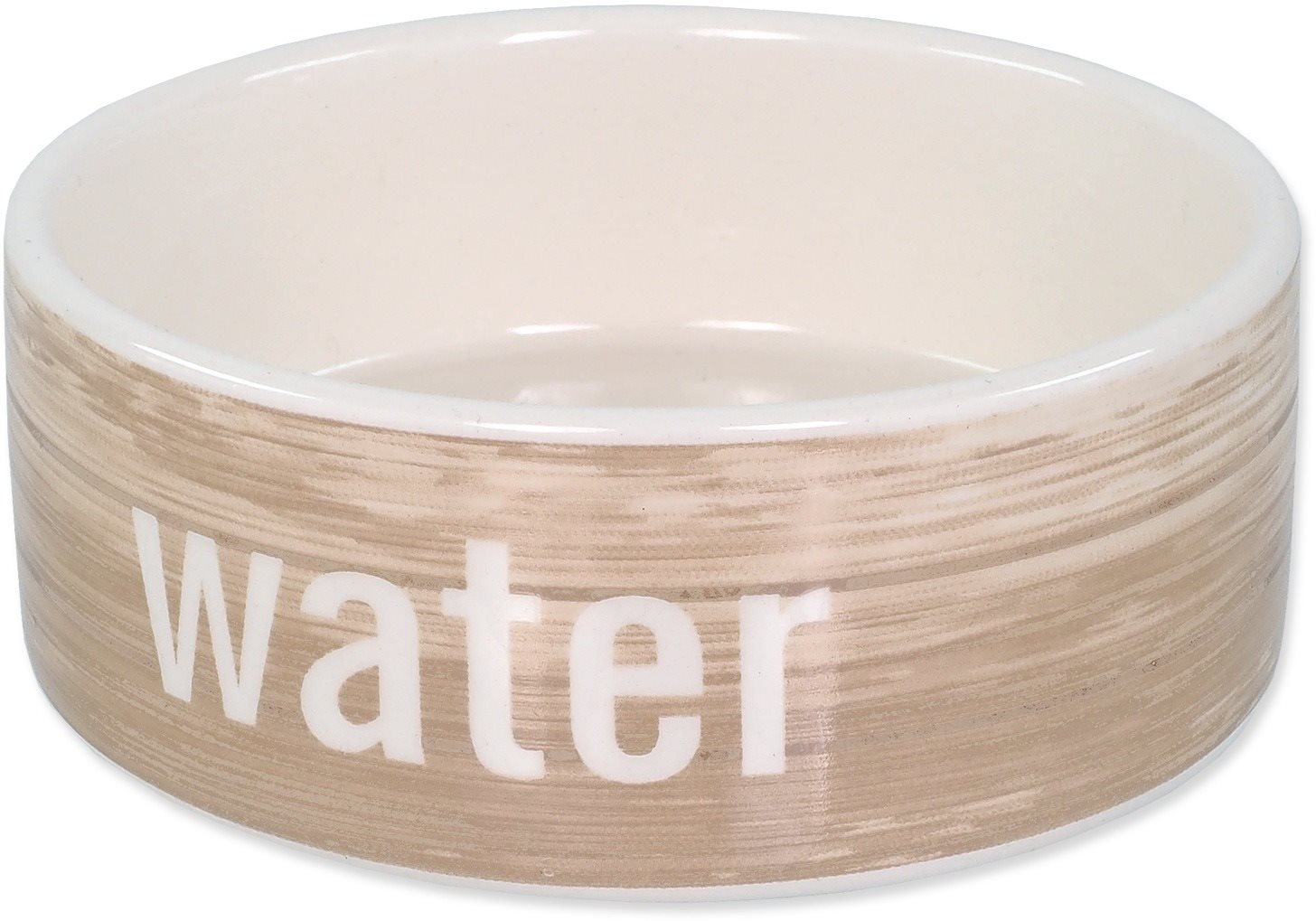 Dog Fantasy Miska DF keramická vzor drevo 280 ml