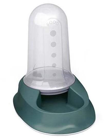 Stefanplast Multireserve Chic bowl English green 2 in 1 kŕmidlo/napájačka 2 l