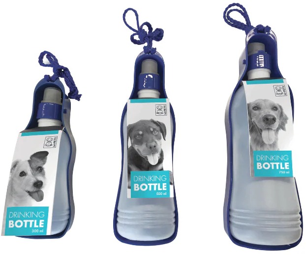 M-Pets cestovná napájacia fľaša 750 ml