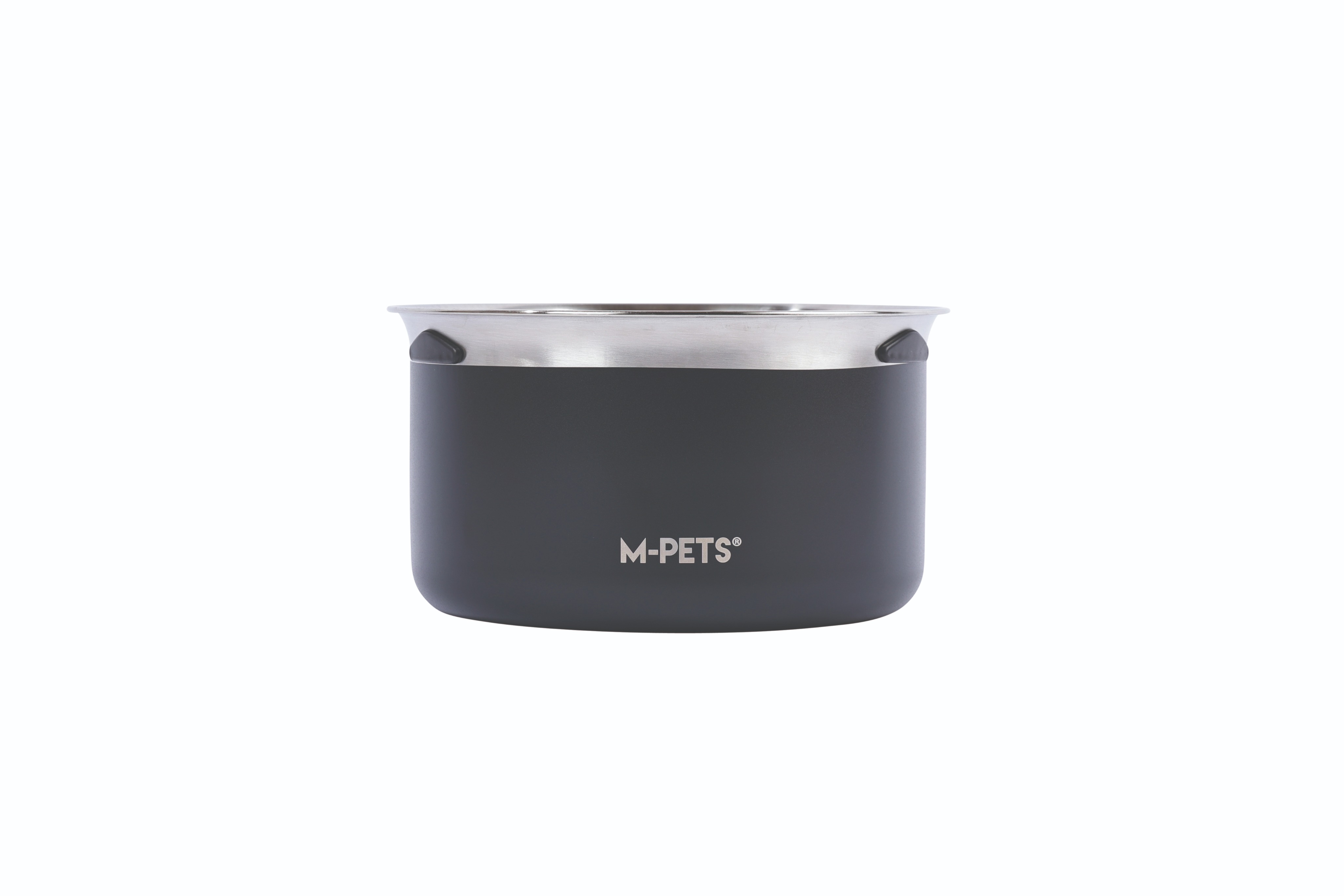 M-Pets Splash Control psia miska proti rozstrekovaniu vody 3,7 l čierna