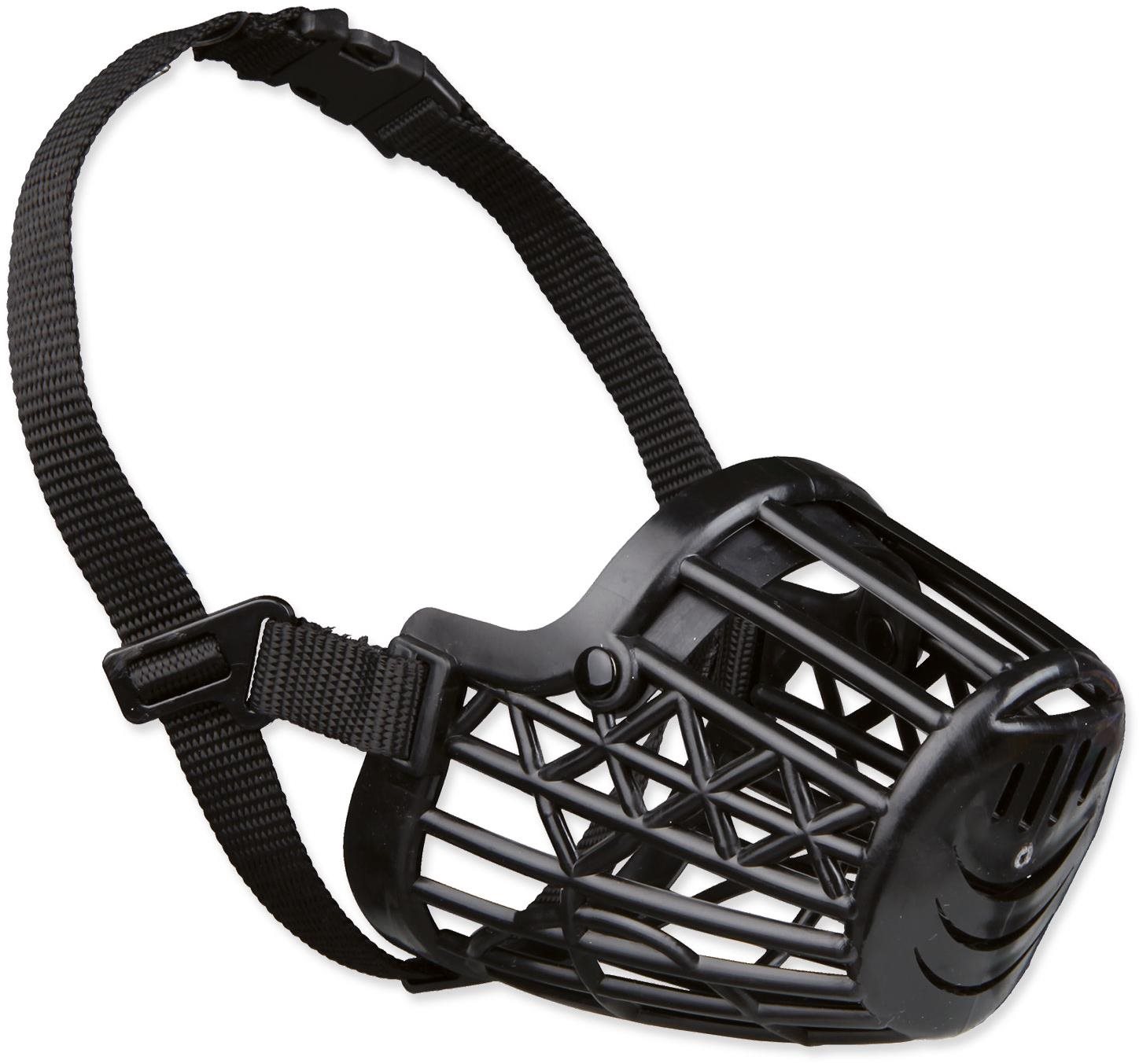 Trixie Náhubok plastový čierny M-L 26 cm