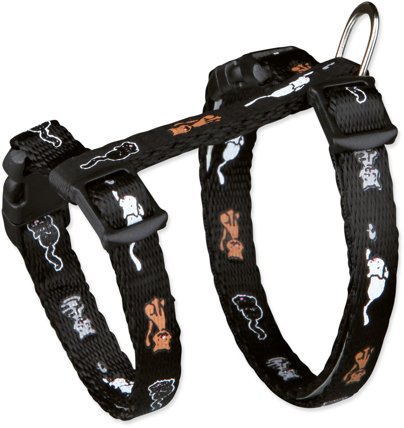 Trixie postroj a vôdzka pre mačiatka a malé mačky, nylon