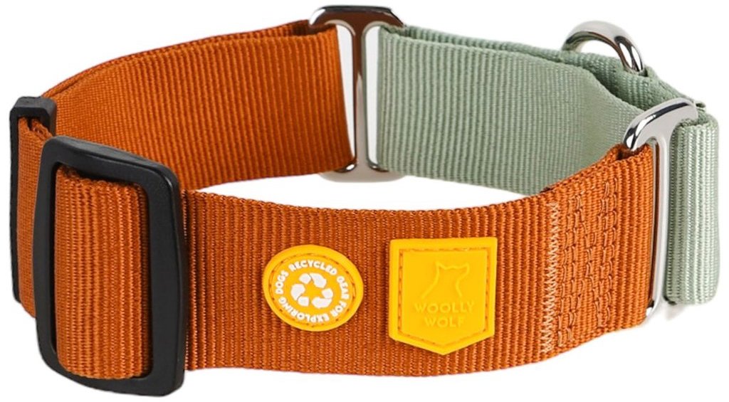 Woolly Wolf Polosťahovací martingal obojok Terracotta Mix S