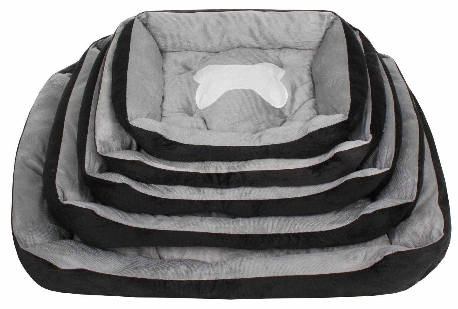Merco Comfy psí pelech čierny S 60 × 45 × 15 cm