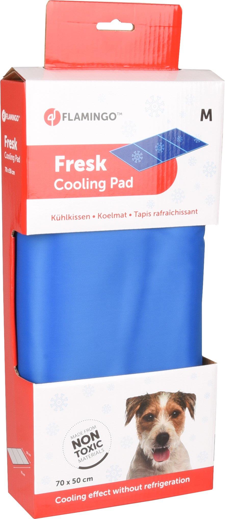 Flamingo Chladiaca podložka modrá M 70 × 50 cm