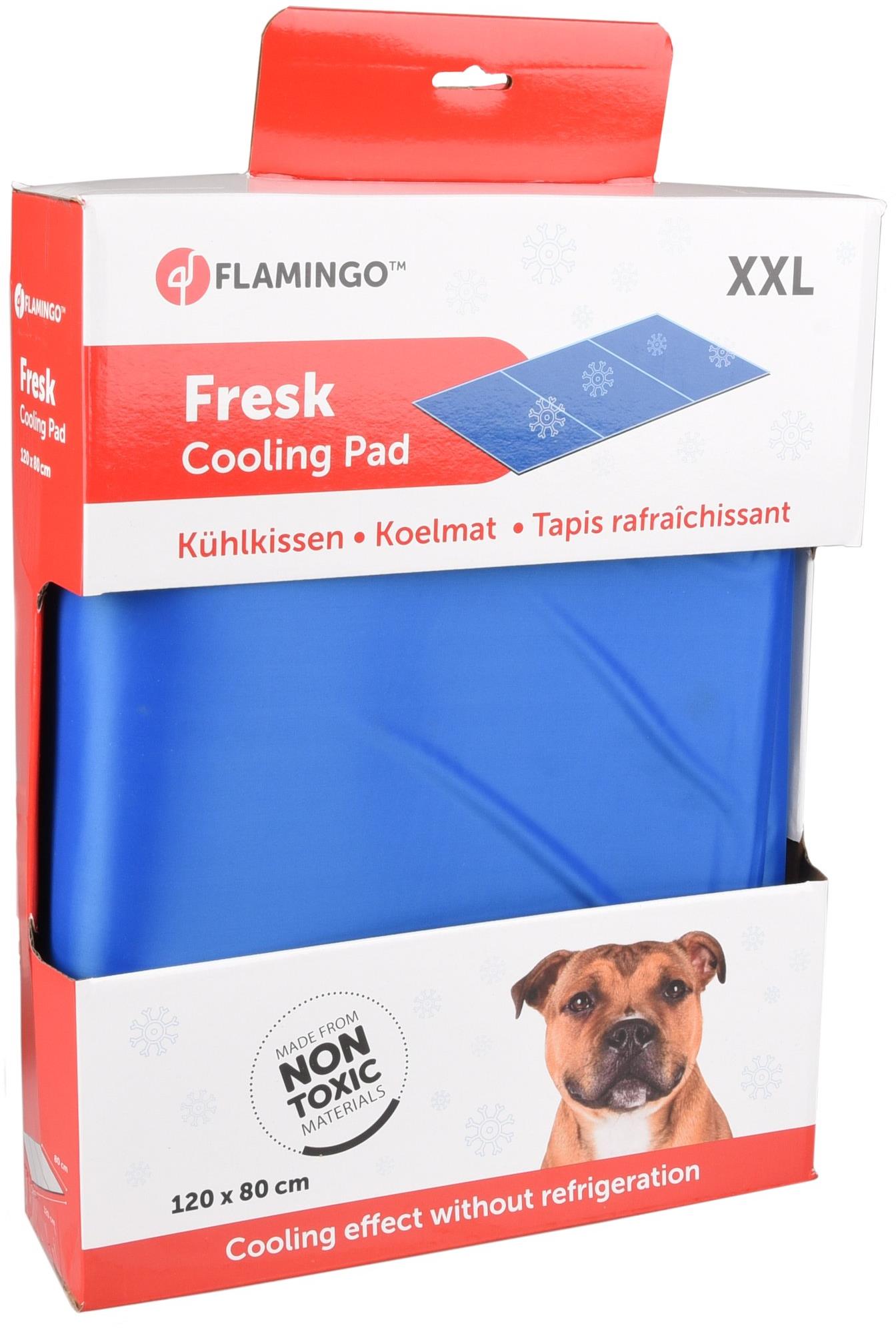 Flamingo Chladiaca podložka modrá XXL 120 × 80 cm