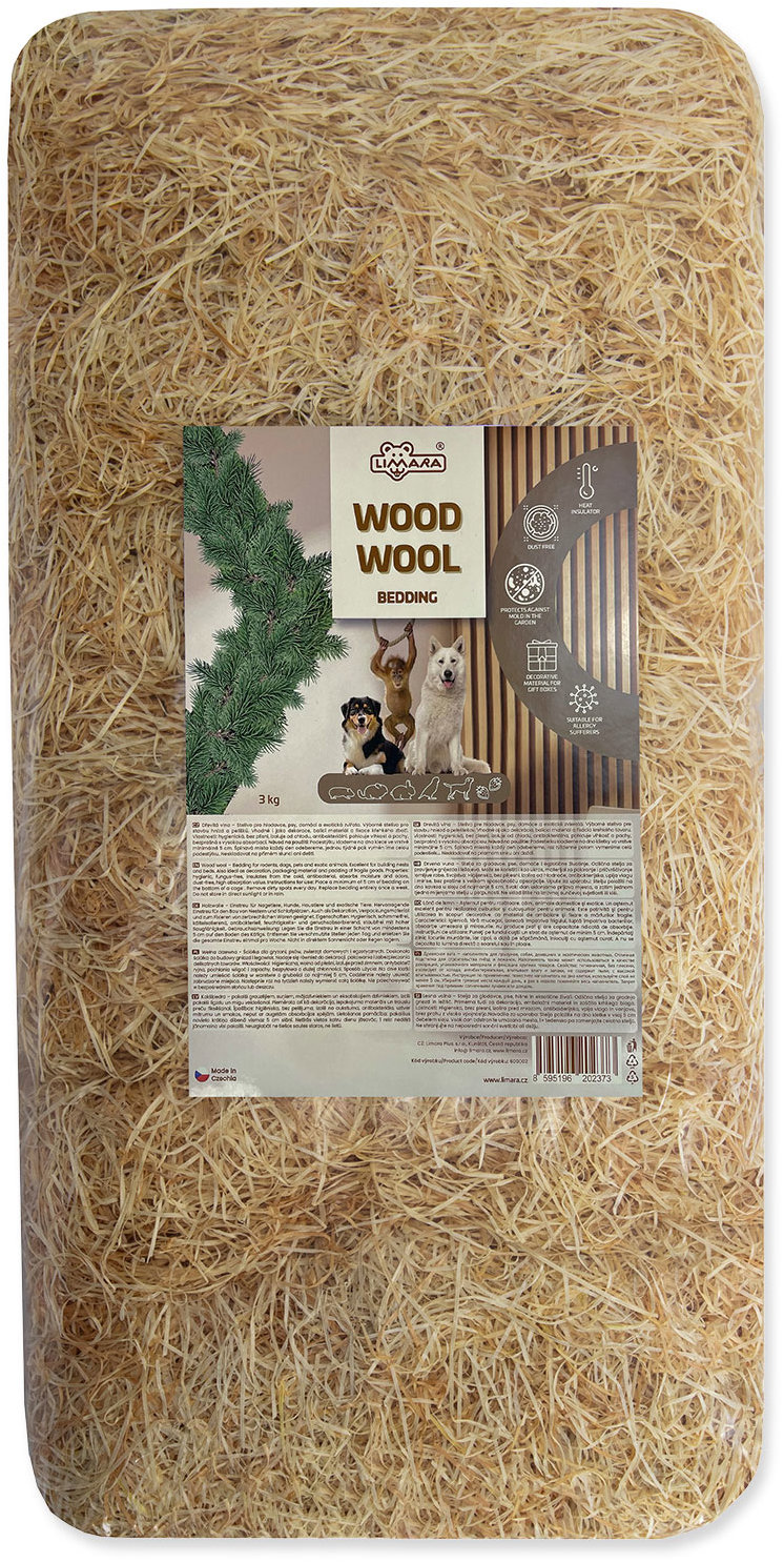 Vlna Limara drevitá 3 kg + pexeso