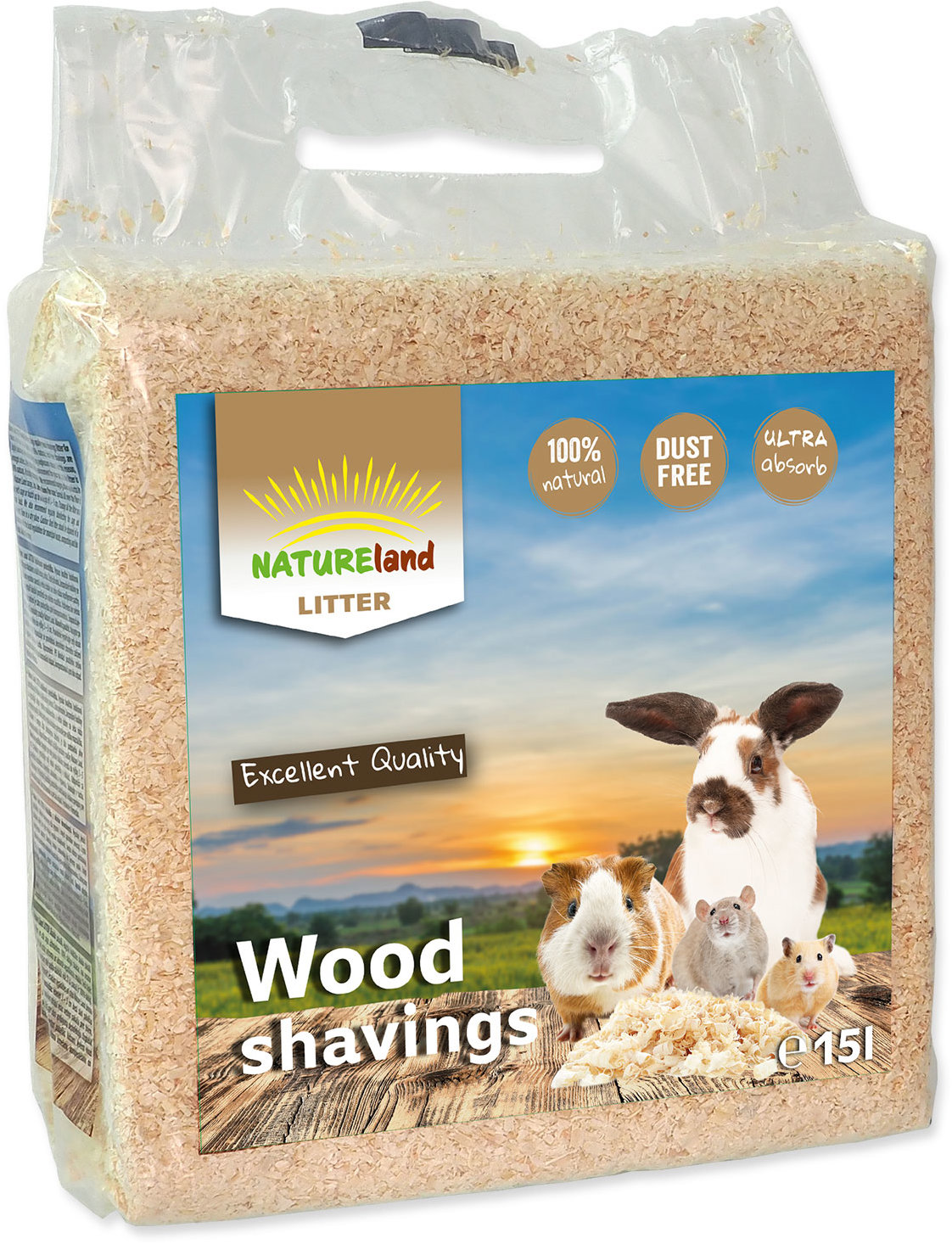 Podstielka Hobliny Nature Land Litter 15 l