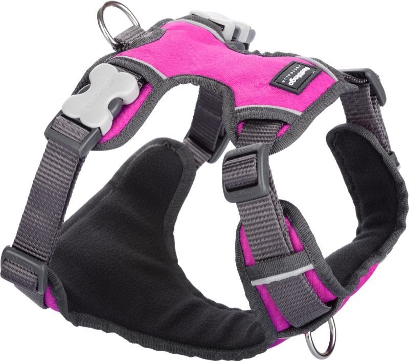 Red Dingo Postroj vystužený tmavoružový S 37 – 52 cm