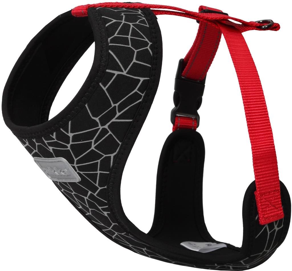 Rukka Cube Mini Harness postroj čierny / červený L
