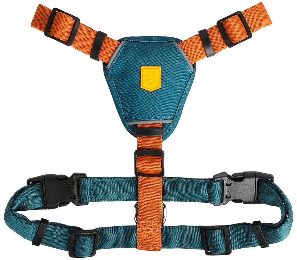 Woolly Wolf Postroj Lime Mix XXS