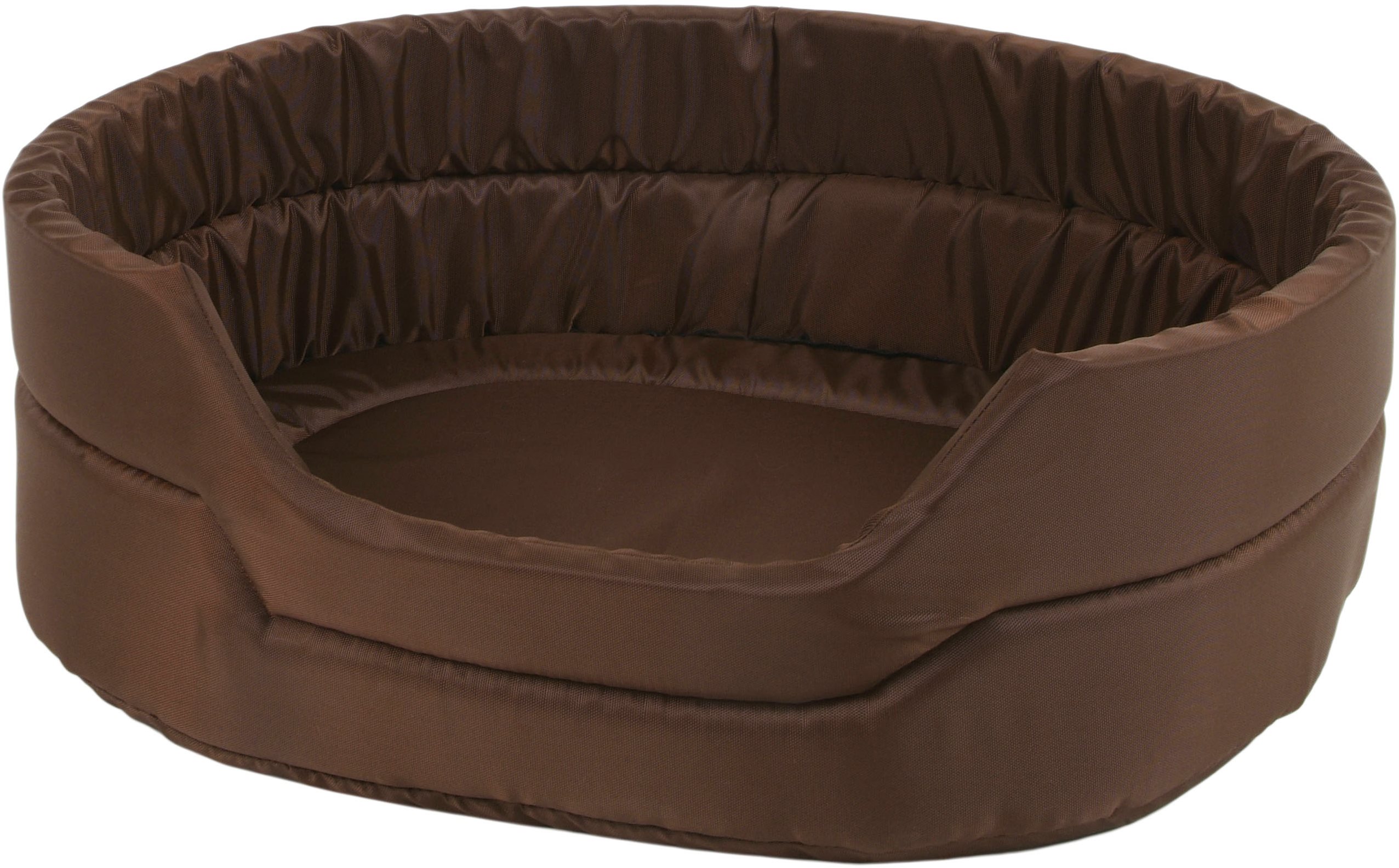 Olala Pets Agga LOW č. 1, pelech pre maznáčikov 41 × 34 × 14 cm, hnedý
