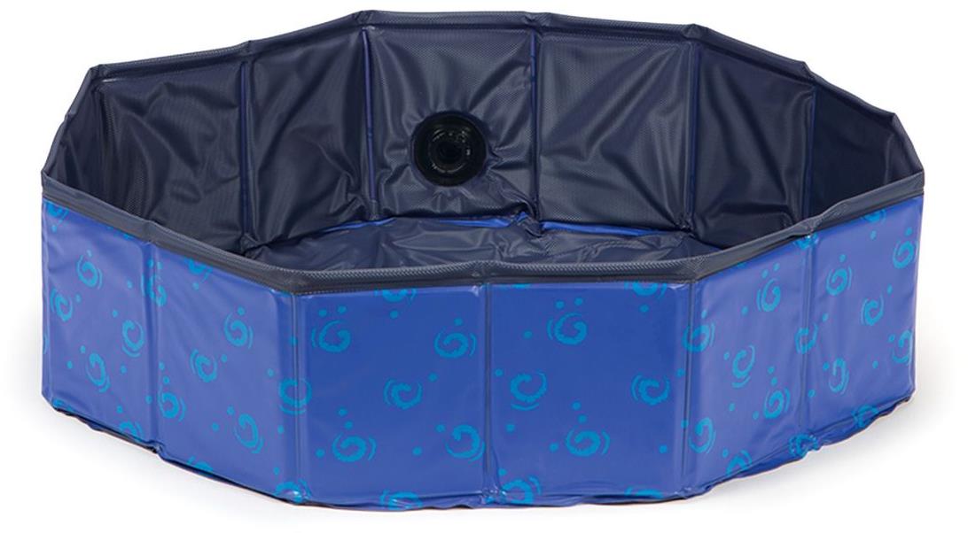 Karlie-Flamingo bazén, modrý/čierny, 80 × 20 cm