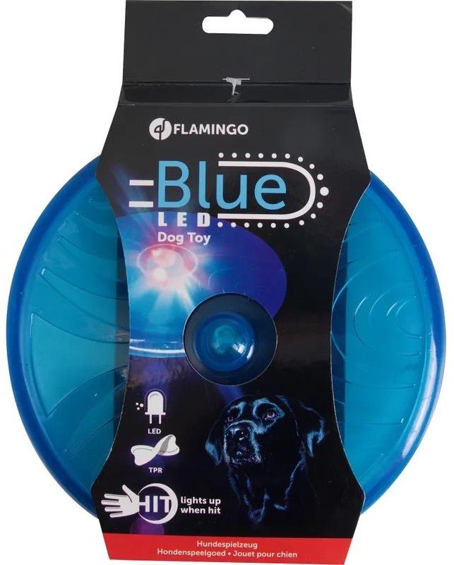 Karlie-Flamingo svietiace LED frisbee, 20 cm