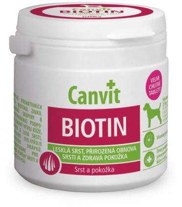 Canvit Biotin ochutené pre psy 100 g