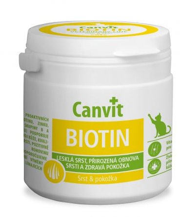Canvit Biotin pre mačky 100 g