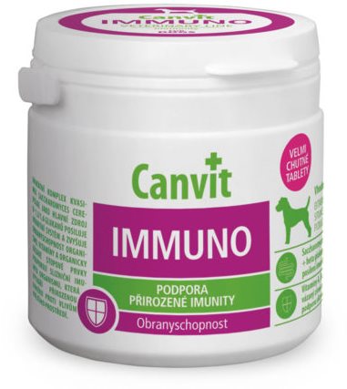 Canvit Immuno pre psov 100 g