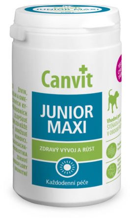 Canvit Junior MAXI ochutené pre psov 230 g