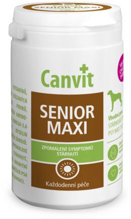 Canvit Senior MAXI ochutené pre psov 230 g
