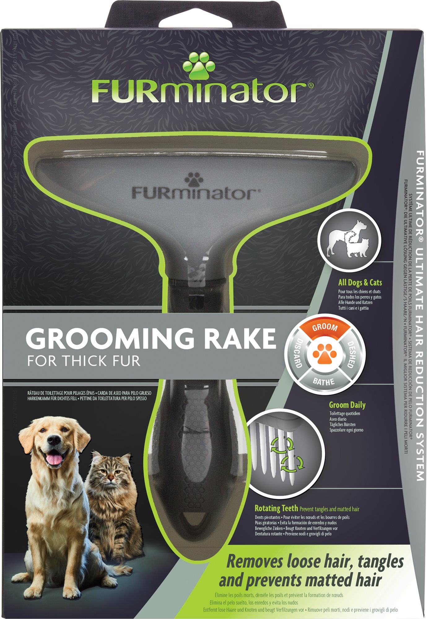 FURminator hrebeň typu hrable 1 ks