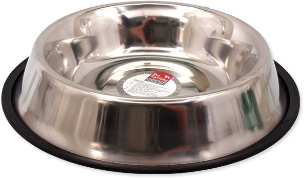 DOG FANTASY Miska nerez s gumou 29,8 cm 1,4 l