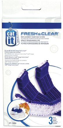 HAGEN Náplň uhlie + molitan font. Catit 3 ks