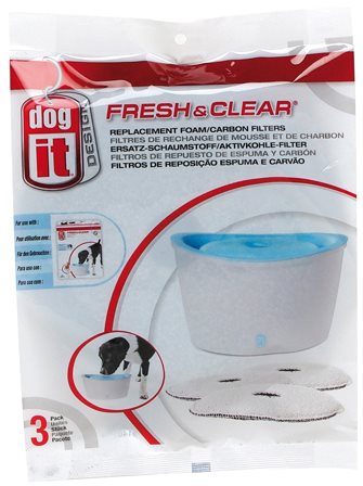 HAGEN Náplň uhlie + molitan font. Dogit New 3 ks