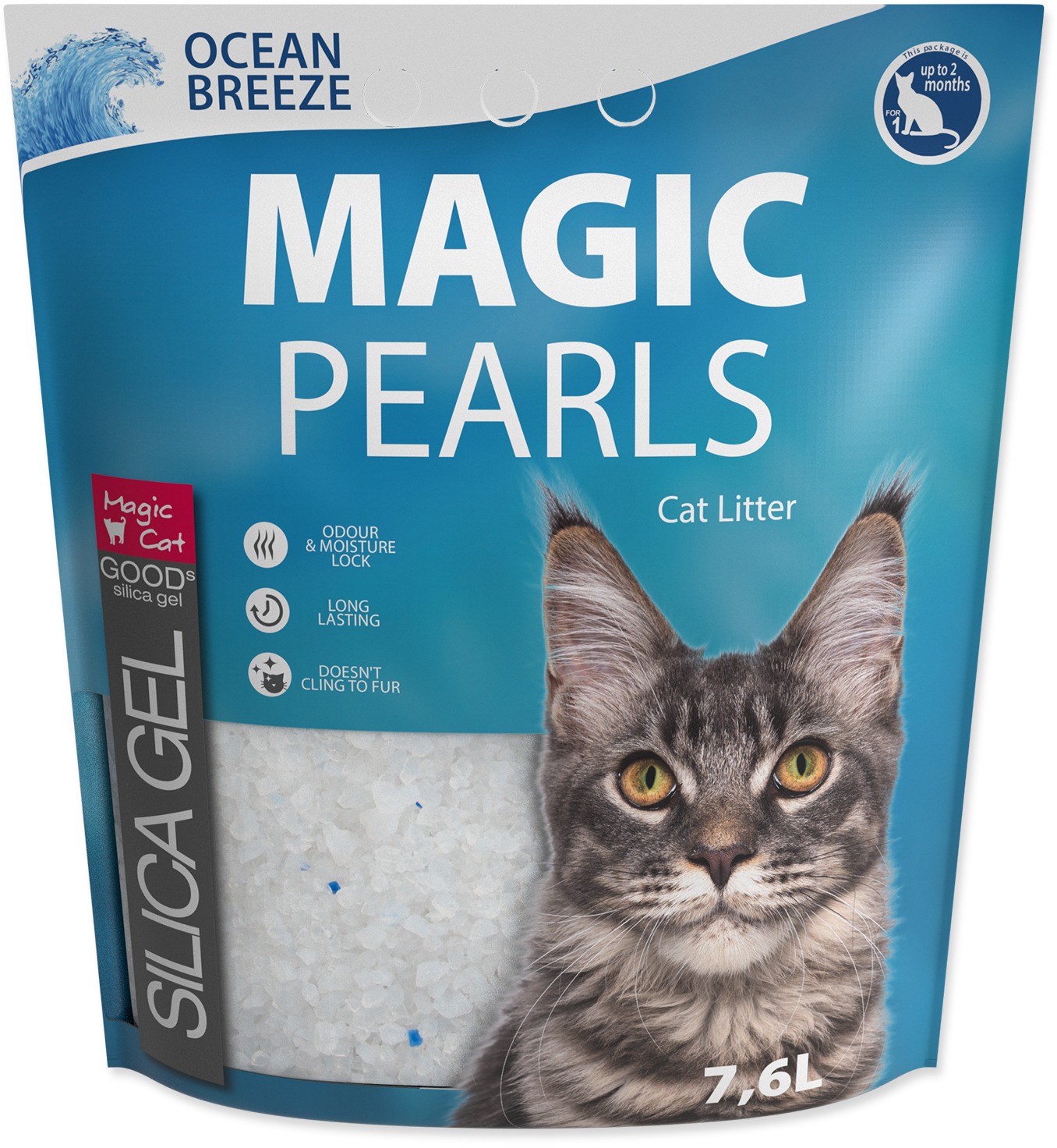 MAGIC PEARLS podstielka ocean breeze 7,6 l