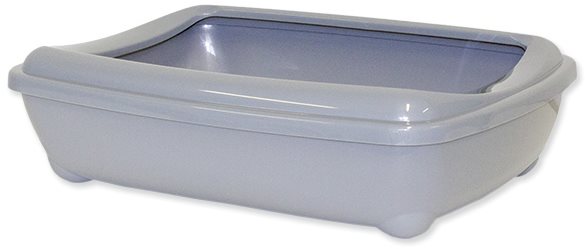 MAGIC CAT toaleta economy s okrajom 50 × 38 × 14 cm sivá