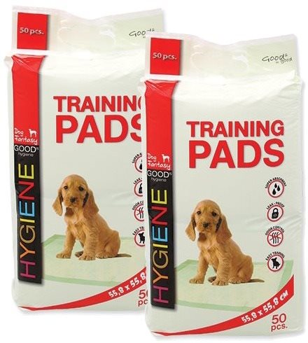 DOG FANTASY podložka 55,8 × 55,8 cm, 2× 50 ks