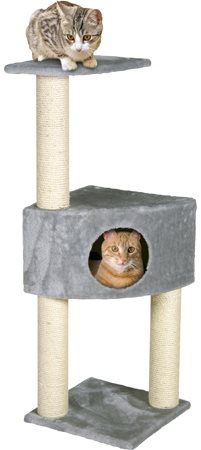 MAGIC CAT odpočívadlo Irena 35 × 35 × 109 cm sivé