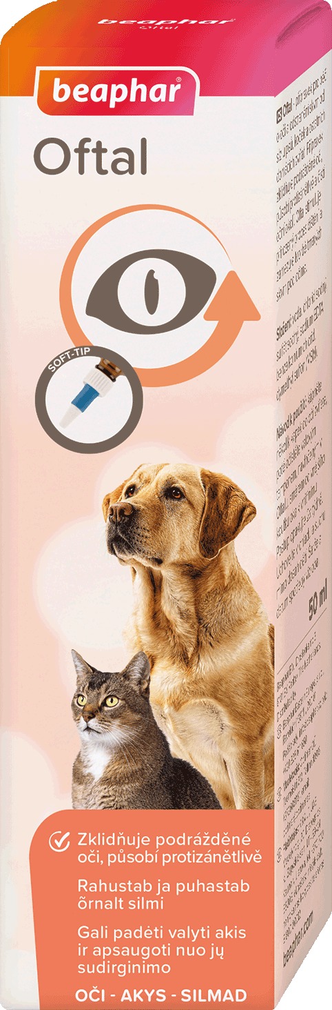 Beaphar kvapky očné Oftal 50 ml