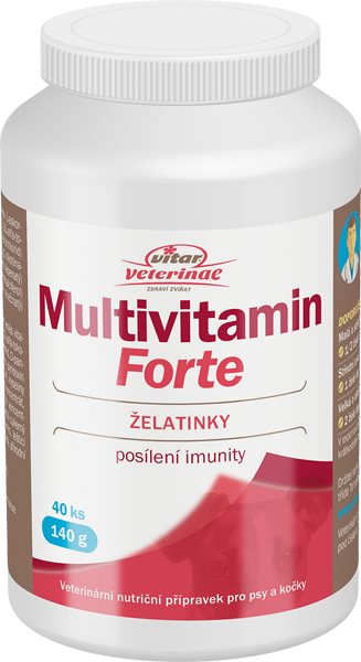 Vitar Veterinae Multivitamin Forte želé 40 ks