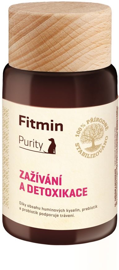 Fitmin Purity Zažívanie a detoxikácia doplnok pre psov, 70 tabliet