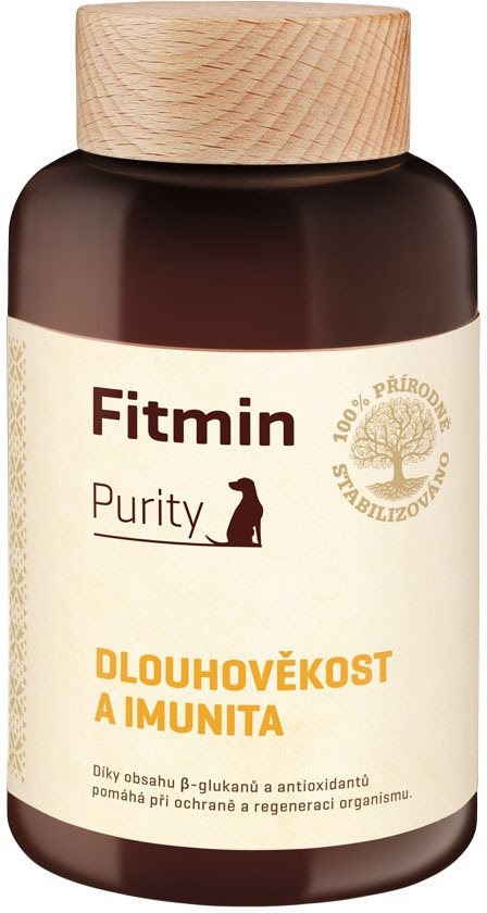 Fitmin Purity Dlhovekosť a imunita doplnok pre psov 200 g